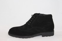 Зимние, черные ботинки мужские Framiko Baccio